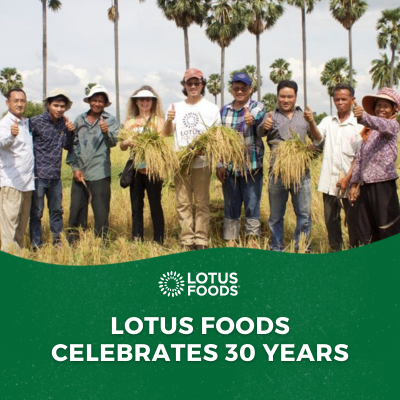 Lotus Foods Celebrates 30 Years of Cultivating Connection with Impact, Innovation, and Leadership Evolution