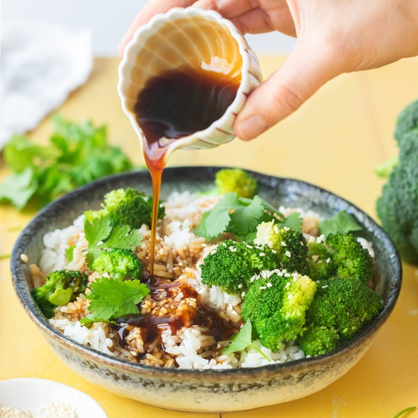 Easy Teriyaki Sauce with Rice