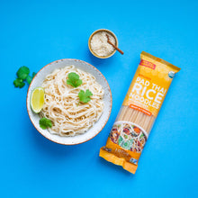 Load image into Gallery viewer, Organic Brown Pad Thai Rice Noodles
