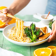 Load image into Gallery viewer, Organic Brown Udon Rice Noodles
