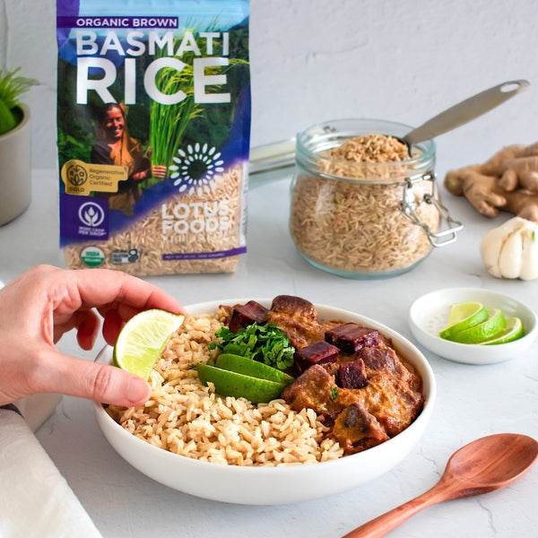 Regenerative Organic Brown Basmati Rice