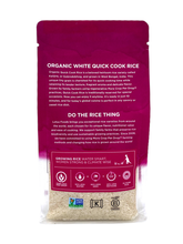 Load image into Gallery viewer, Organic White Quick Cook Rice
