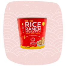 Load image into Gallery viewer, Red Miso Rice Ramen Noodle Soup
