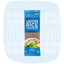 Load image into Gallery viewer, Organic Brown Udon Rice Noodles
