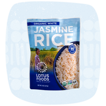 Load image into Gallery viewer, Organic White Jasmine Rice Heat &amp; Eat Pouch
